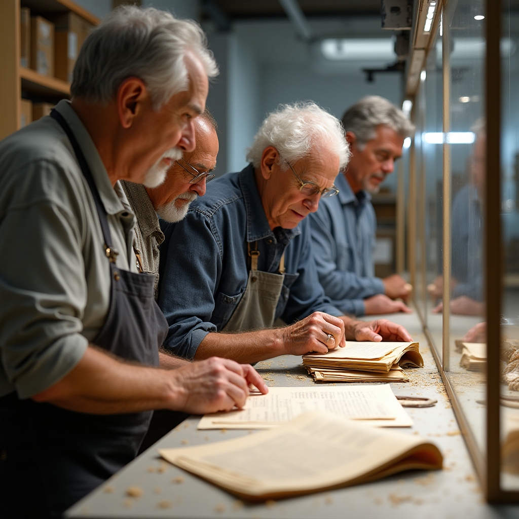 Documentation et archivage des techniques artisanales traditionnelles